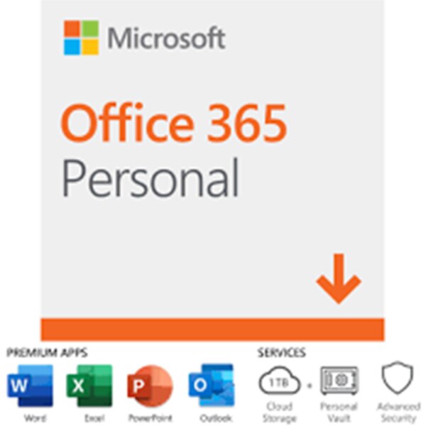 Office 365 Personal Mac/Win (ESD) 1 Year Subscription